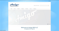 Desktop Screenshot of amigo-mga.com